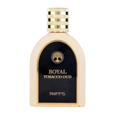 Fles Royal Tobacco Oud Edp van Riiffs, parfum met tabacco oud geur, 100 ml